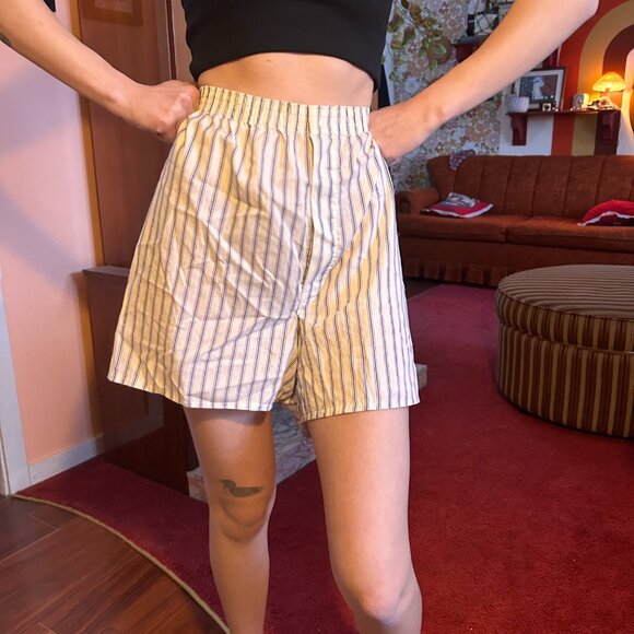 1960s Hanes polycotton boxer brief shorts - made in the usa! - Picture 3 of 12